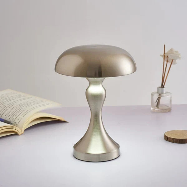 LusterGlow | Lampe de table LED champignon de luxe