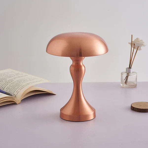 LusterGlow | Lampe de table LED champignon de luxe