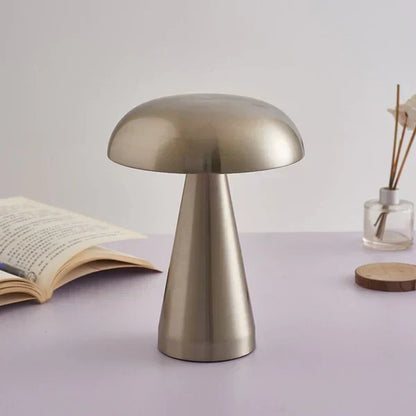 LusterGlow | Lampe de table LED champignon de luxe