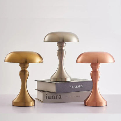 LusterGlow | Lampe de table LED champignon de luxe