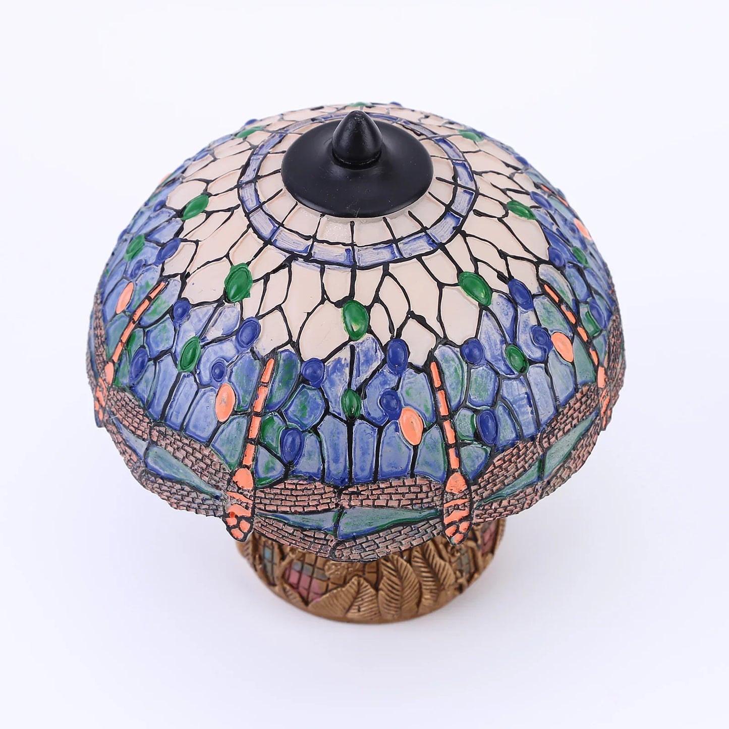 Floroux - Libellule Vitrail Lampe