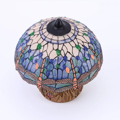 Floroux - Libellule Vitrail Lampe