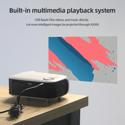 CinemaBeam – Projecteur Mini Portable pour Films