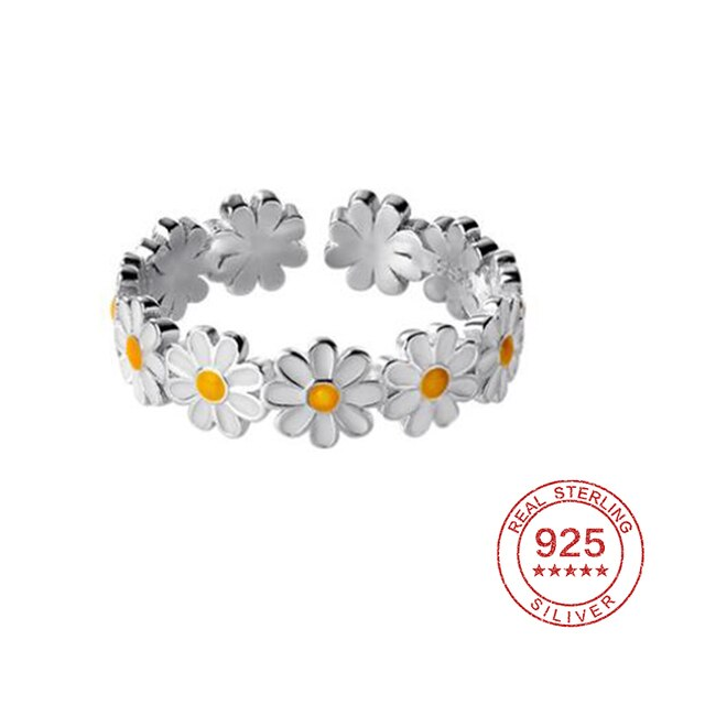 Charming & Chic Bague Fleur Marguerite