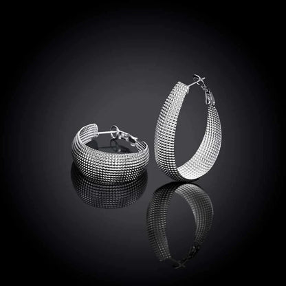 Boucles d'oreilles en argent élégantes d'Europe | Parfait pour chaque moment et chaque occasion !