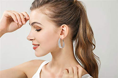 Boucles d'oreilles en argent élégantes d'Europe | Parfait pour chaque moment et chaque occasion !