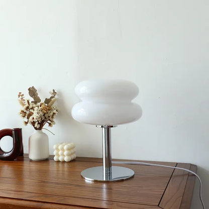 LumiMacaron - Lampe de Table en Verre Élégante et Colorée