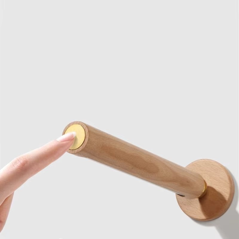 ÉclatBois - Lampe murale en bois rechargeable