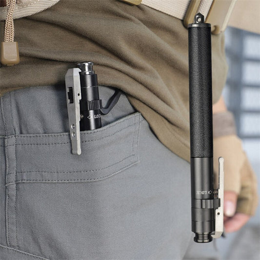 Floroux - Canne de marche rétractable automatiquement