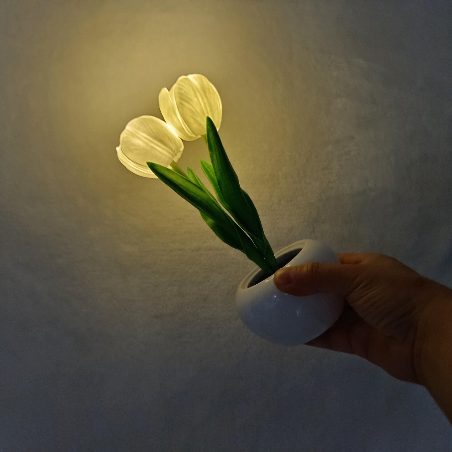 Floroux LED Night Table Lamp | Creative Flower Design | Tulip & Peony | Ambient Light