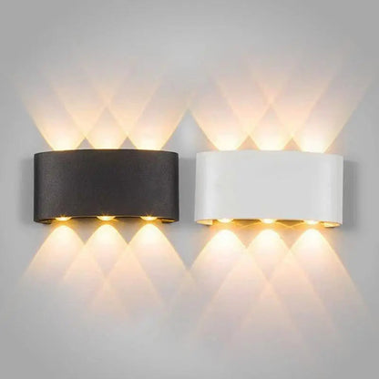 Luminova - Applique LED moderne étanche pour un usage intérieur et extérieur