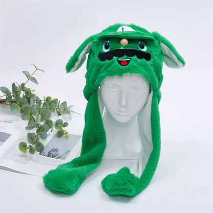 BunnyBounce Hat – Chapeau Mignon avec Oreilles Mobiles