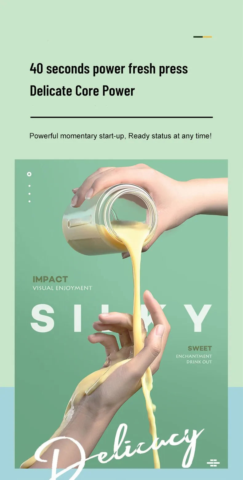 BlendMaster Portable – Centrifuge à jus électrique pour usage domestique