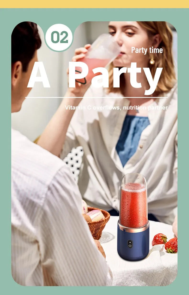 BlendMaster Portable – Centrifuge à jus électrique pour usage domestique