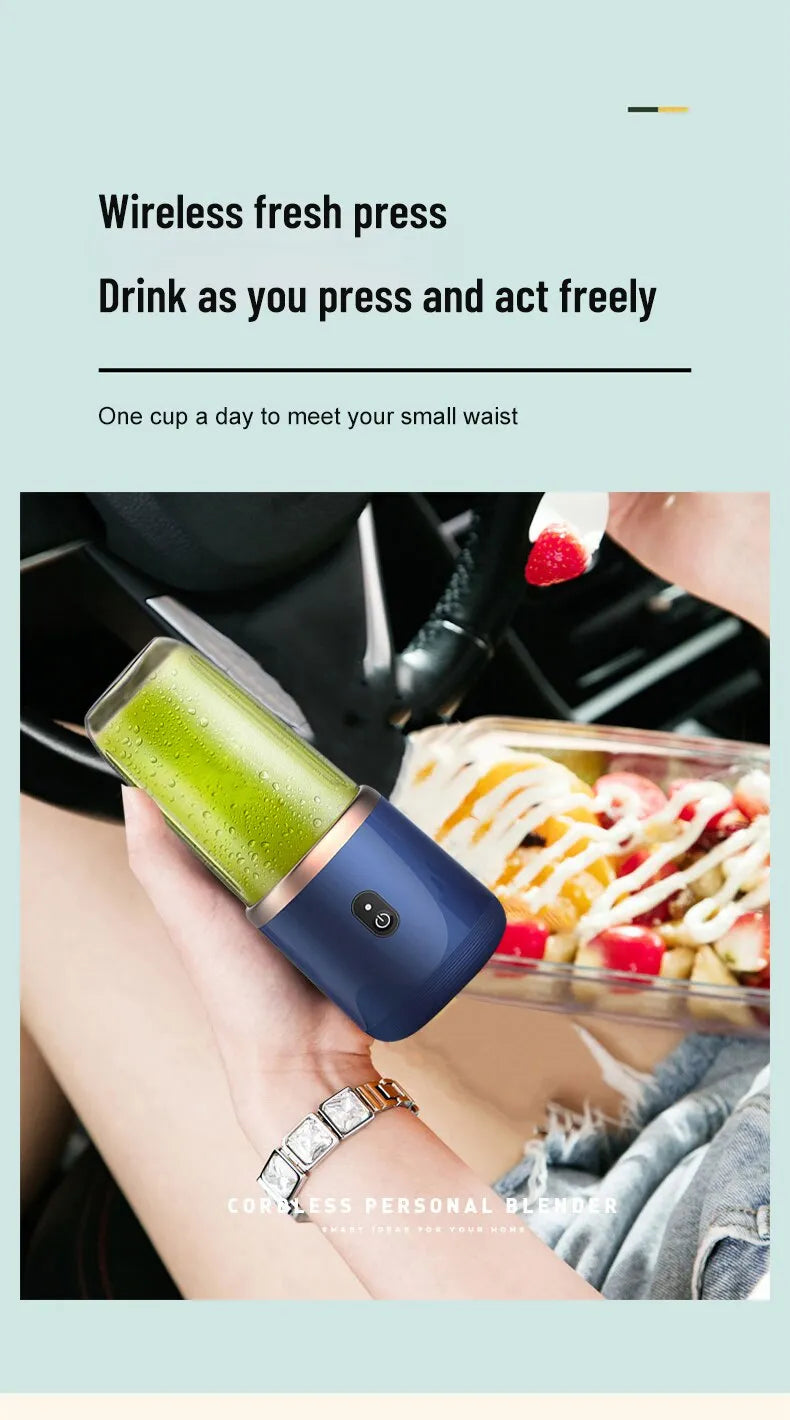 BlendMaster Portable – Centrifuge à jus électrique pour usage domestique