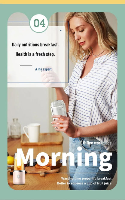 BlendMaster Portable – Centrifuge à jus électrique pour usage domestique