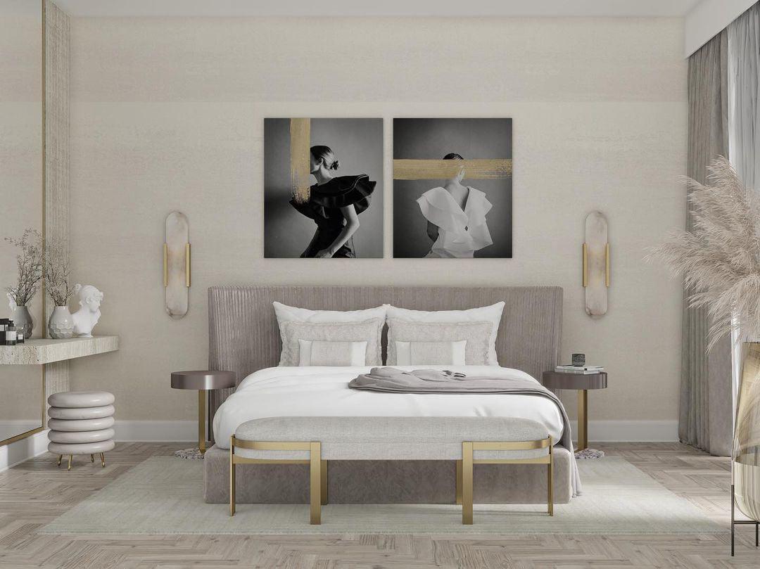 Floroux Applique Murale Allongée en Albâtre