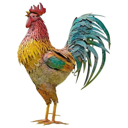 Floroux - Sculpture de coq pour le porche