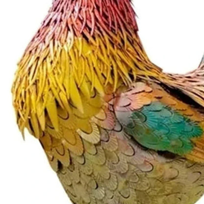 Floroux - Sculpture de coq pour le porche