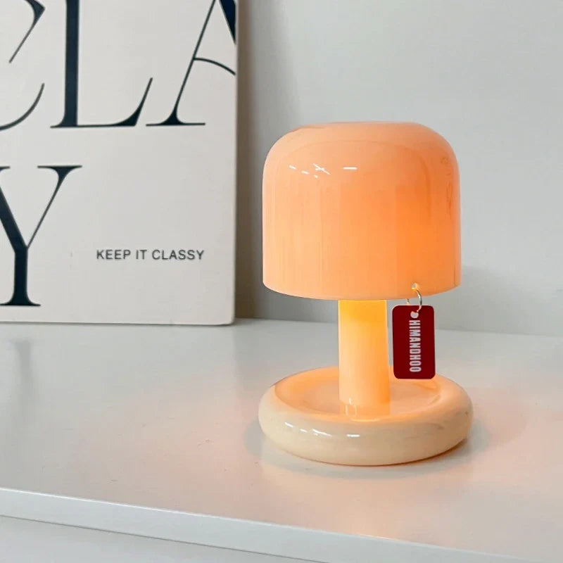 Floroux - Lampe en style champignon