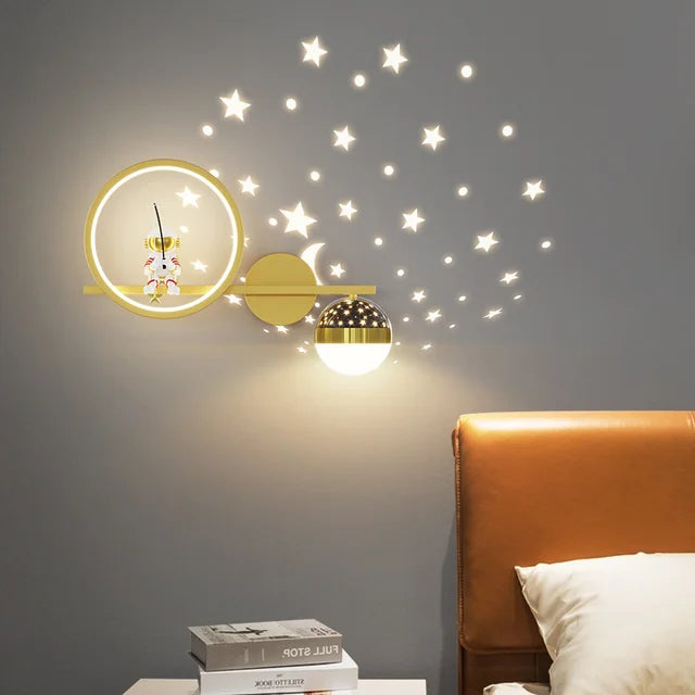 Floroux – Applique murale moderne pour enfants pour un éclairage d'ambiance
