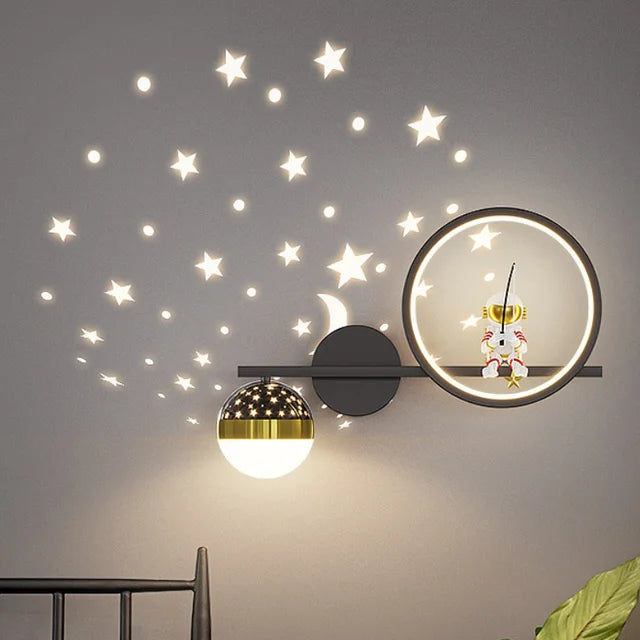 Floroux – Applique murale moderne pour enfants pour un éclairage d'ambiance
