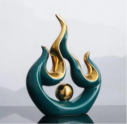 Floroux - Décoration en forme de feu