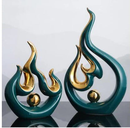 Floroux - Décoration en forme de feu