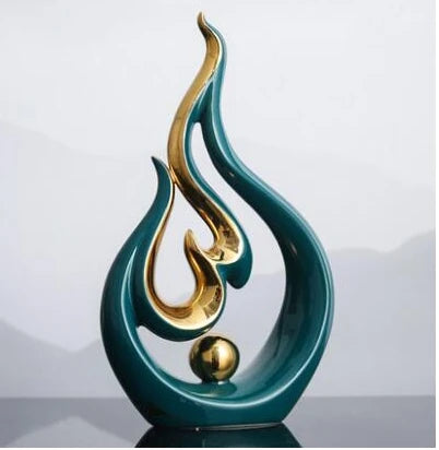 Floroux - Décoration en forme de feu