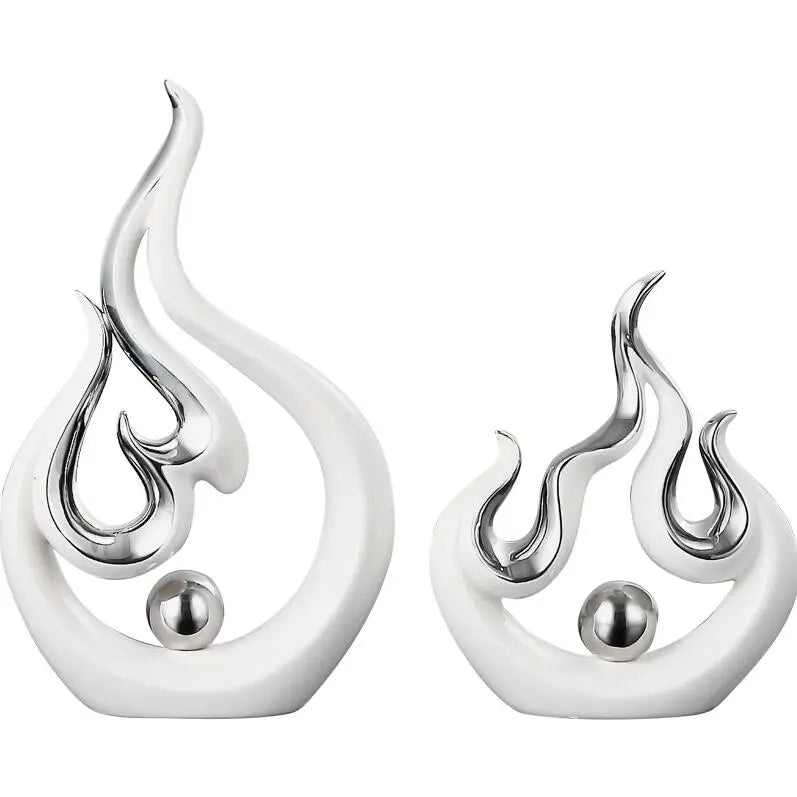 Floroux - Décoration en forme de feu