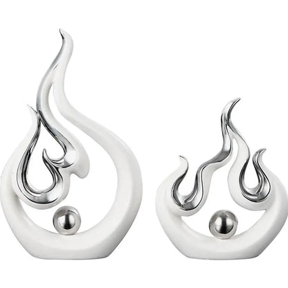 Floroux - Décoration en forme de feu