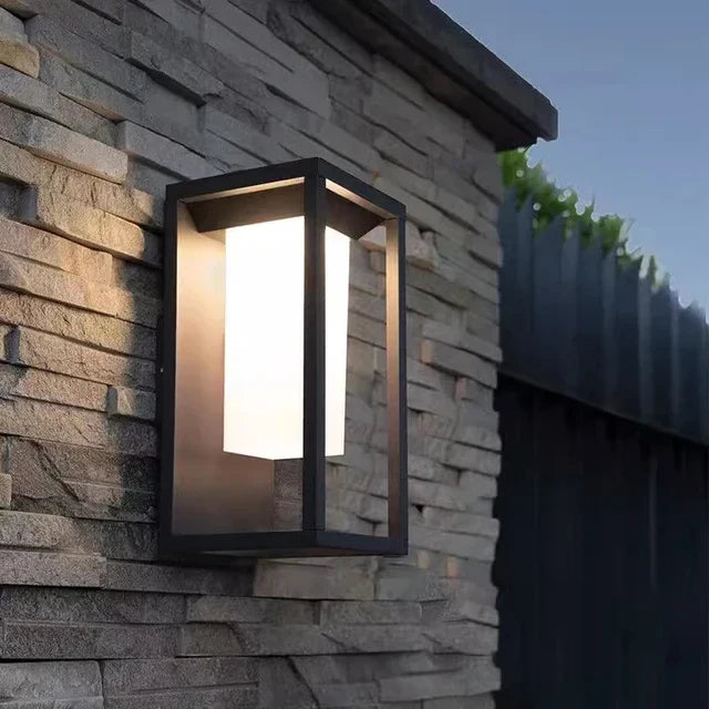 RayonChic Lampe extérieure - Élégante lampe murale LED pour éclairage extérieur