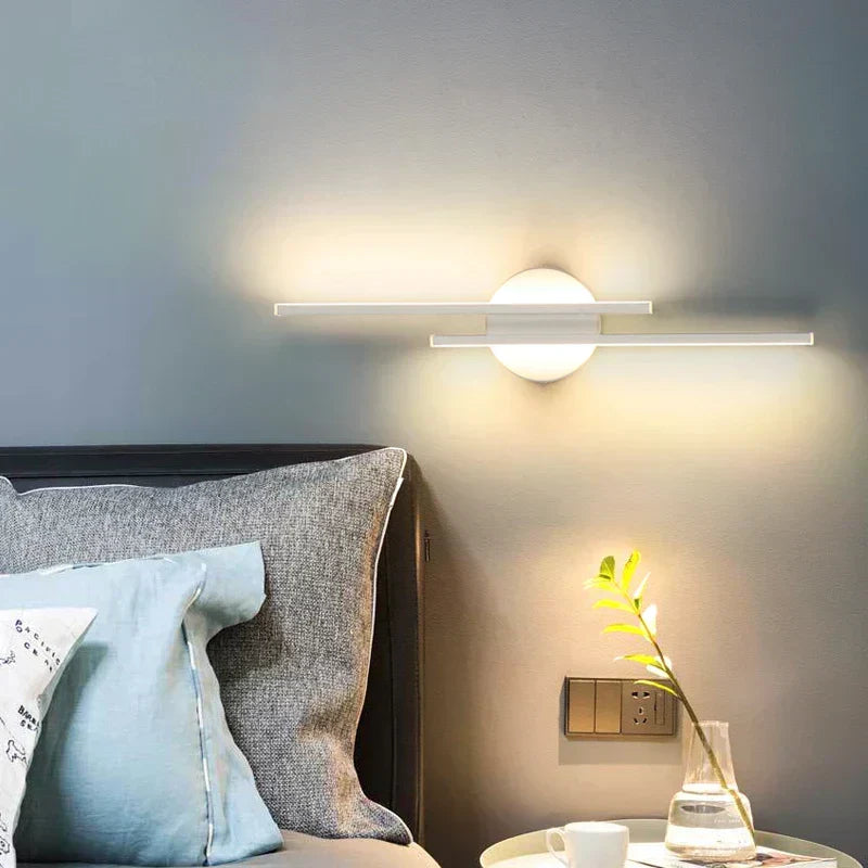 Floroux - Lampe murale LED élégante pour un intérieur harmonieux