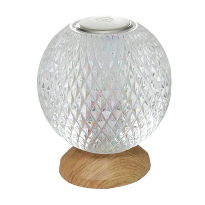 Chic Lampe de Table en Cristal – Éclairage de Luxe Sans Fil