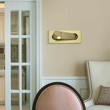 Floroux - Lampe de nuit LED élégante avec tête de lecture flexible