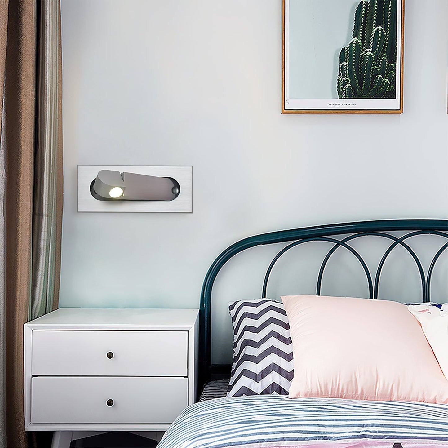 Lampe de lecture de chevet LED Floroux