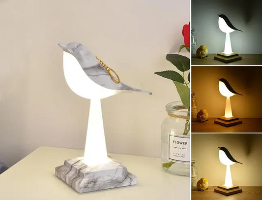 Floroux Oiseau Lampe de table