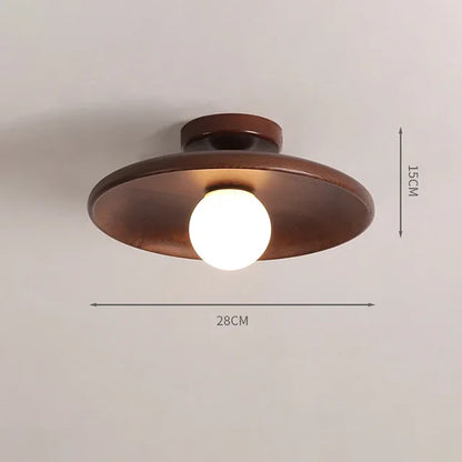 Floroux - Lampe suspendue en bois rayonnant