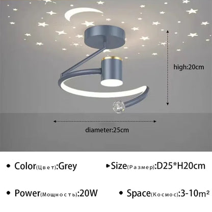 Floroux - Lustre en étoile