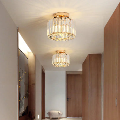 LustreCristal - Lampe de Plafond en Cristal Éblouissante et Élégante