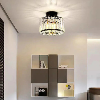 LustreCristal - Lampe de Plafond en Cristal Éblouissante et Élégante