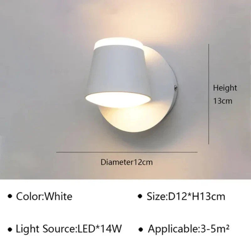 Floroux - Applique murale pivotante