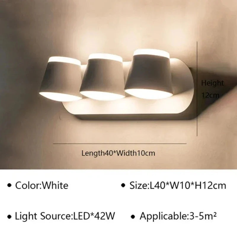 Floroux - Applique murale pivotante