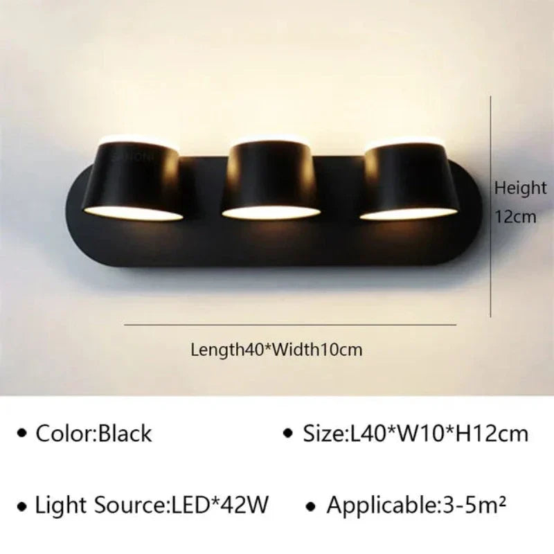 Floroux - Applique murale pivotante