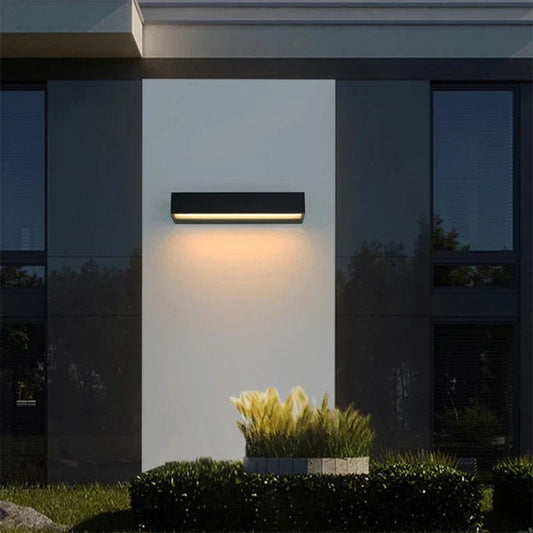 Floroux – Applique murale LED extérieure Slim