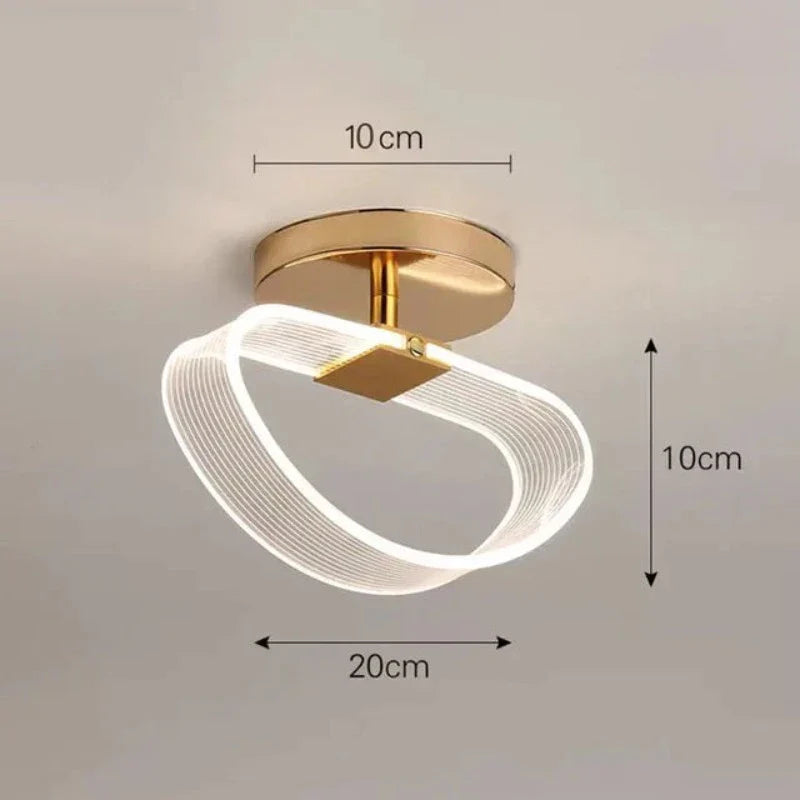 Floroux - Lampe de plafond LED mince