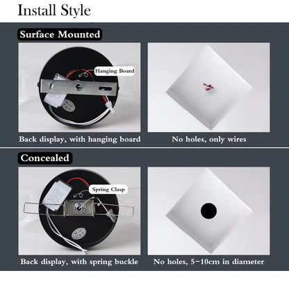 Floroux - Lampe de plafond LED mince