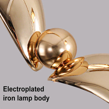 Floroux - Lampe murale en forme de mouette