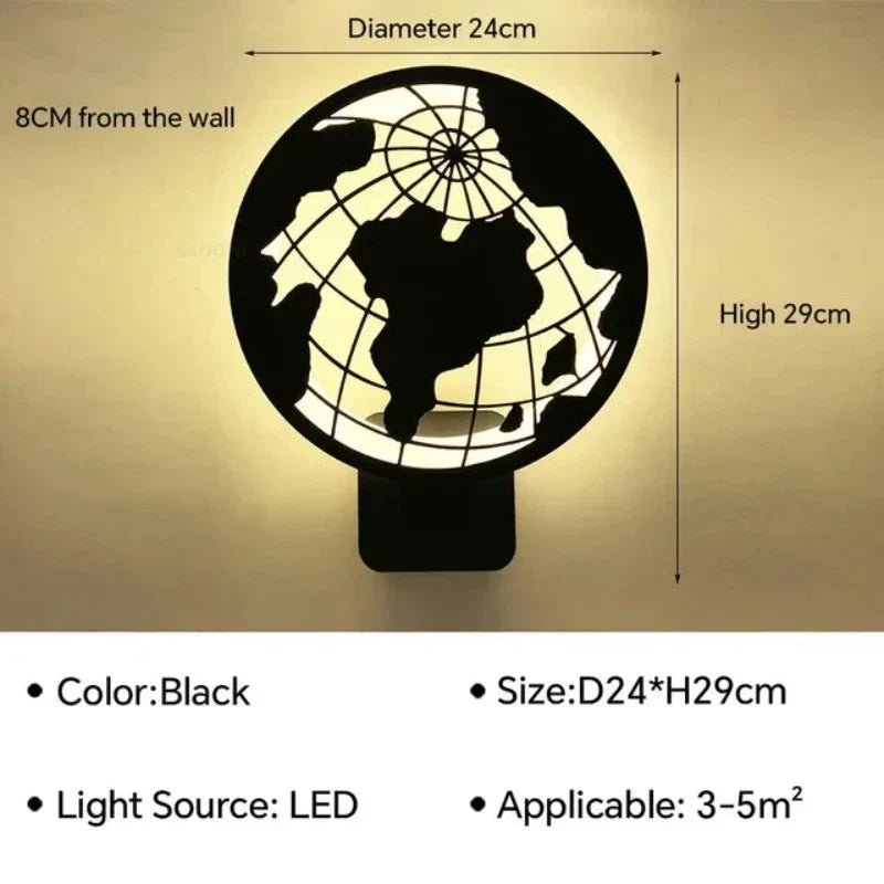 Floroux - Applique murale candélabre