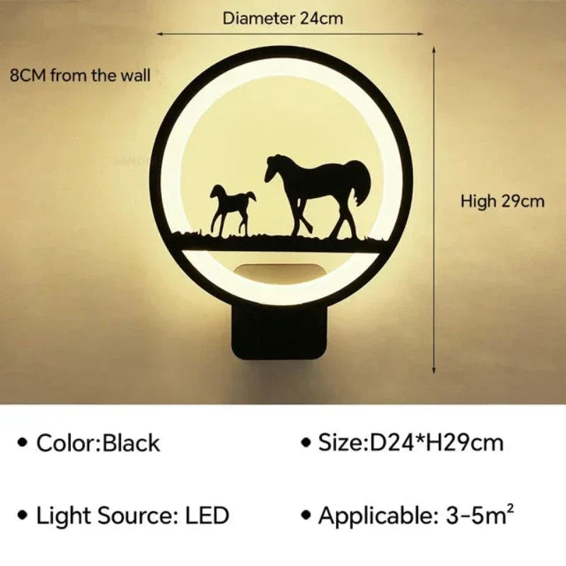 Floroux - Applique murale candélabre